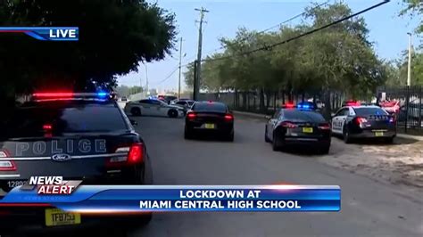 Miami Central High School placed on lockdown after 2 armed juveniles reported by mother